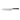 Chikara 7-inch Santoku Knife - Black