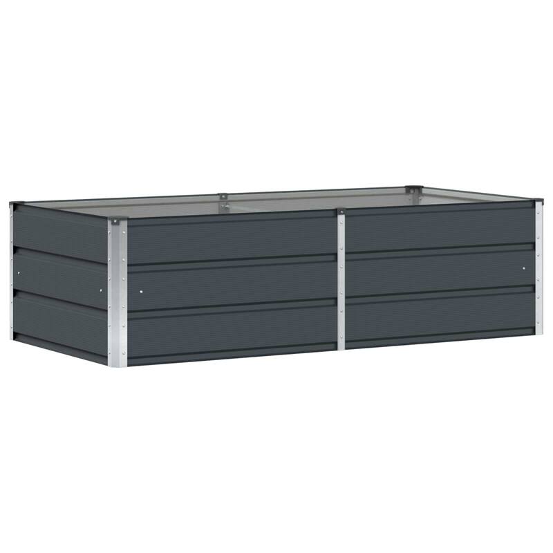 vidaXL Planter in Steel - 62.99 x 31.50 x 17.72