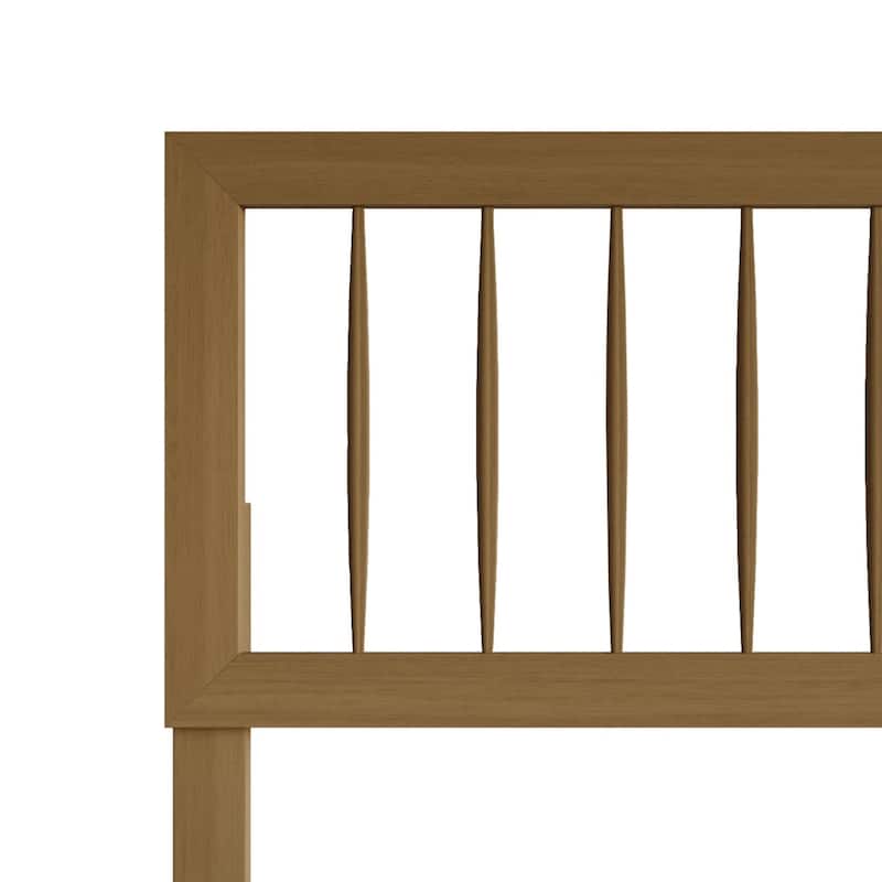 CraftPorch Rustic Wooden Headboard