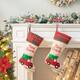 Option 4PK Red Trucks Stockings & Stocking Holders
