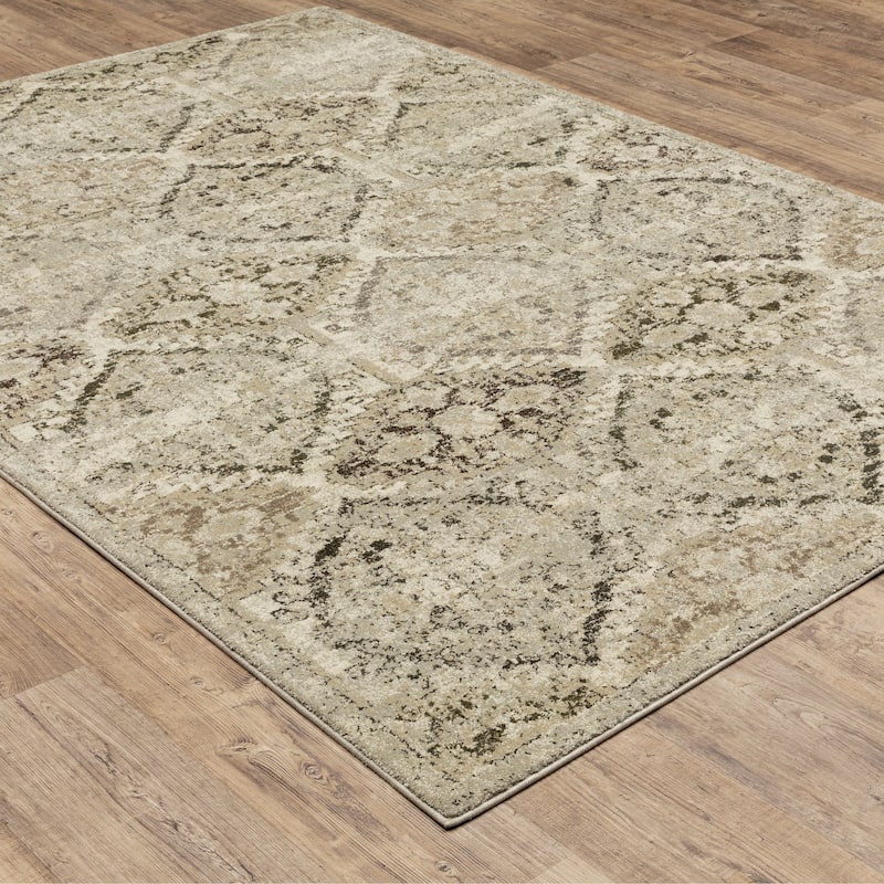 Vista Home Freya Vintage Trellis Area Rug