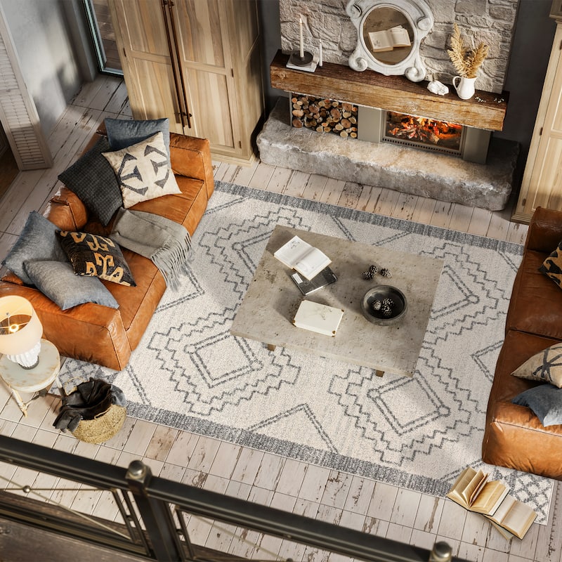 JONATHAN Y Williamsburg Moroccan Beni Souk Area Rug