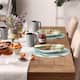 Design Imports Silver Doubleframe Kitchen Placemat Set (Set of 6)