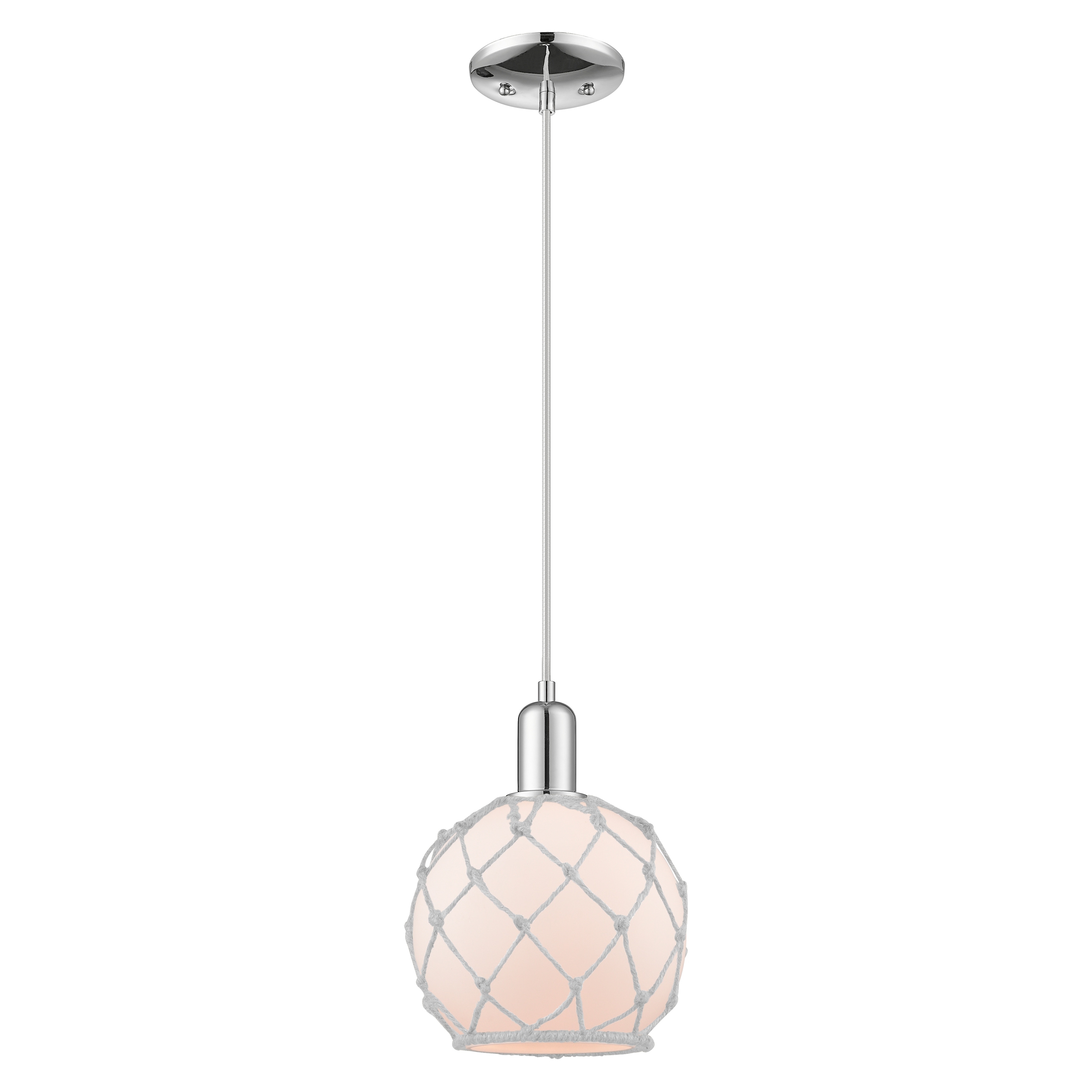 Innovations Lighting Endless Possibilities Arcadia - Farmhouse Rope - 1 Light 8" Cord Hung Mini Pendant