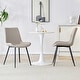preview thumbnail 24 of 57, Modern Dining Room Kitchen Dining Chair with Black Metal Legs