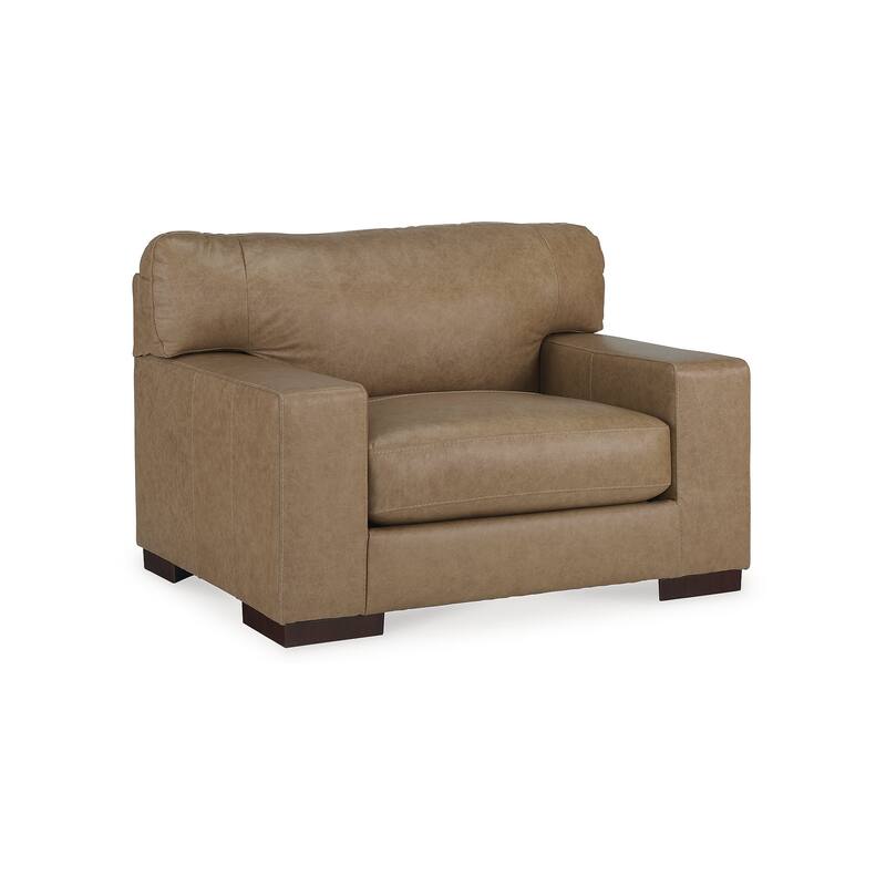 Signature Design by Ashley Lombardia Brown 2-Piece Upholstery Package - 51" W x 40" D x 35" H