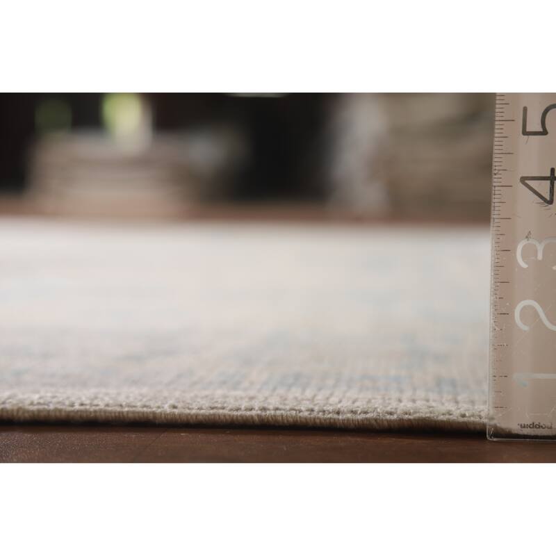 Hand Knotted Oriental 100% Wool Carpet Transitional All-Over Beige & Ivories Oushak Area Rug - 10' 6'' X 8' 2''