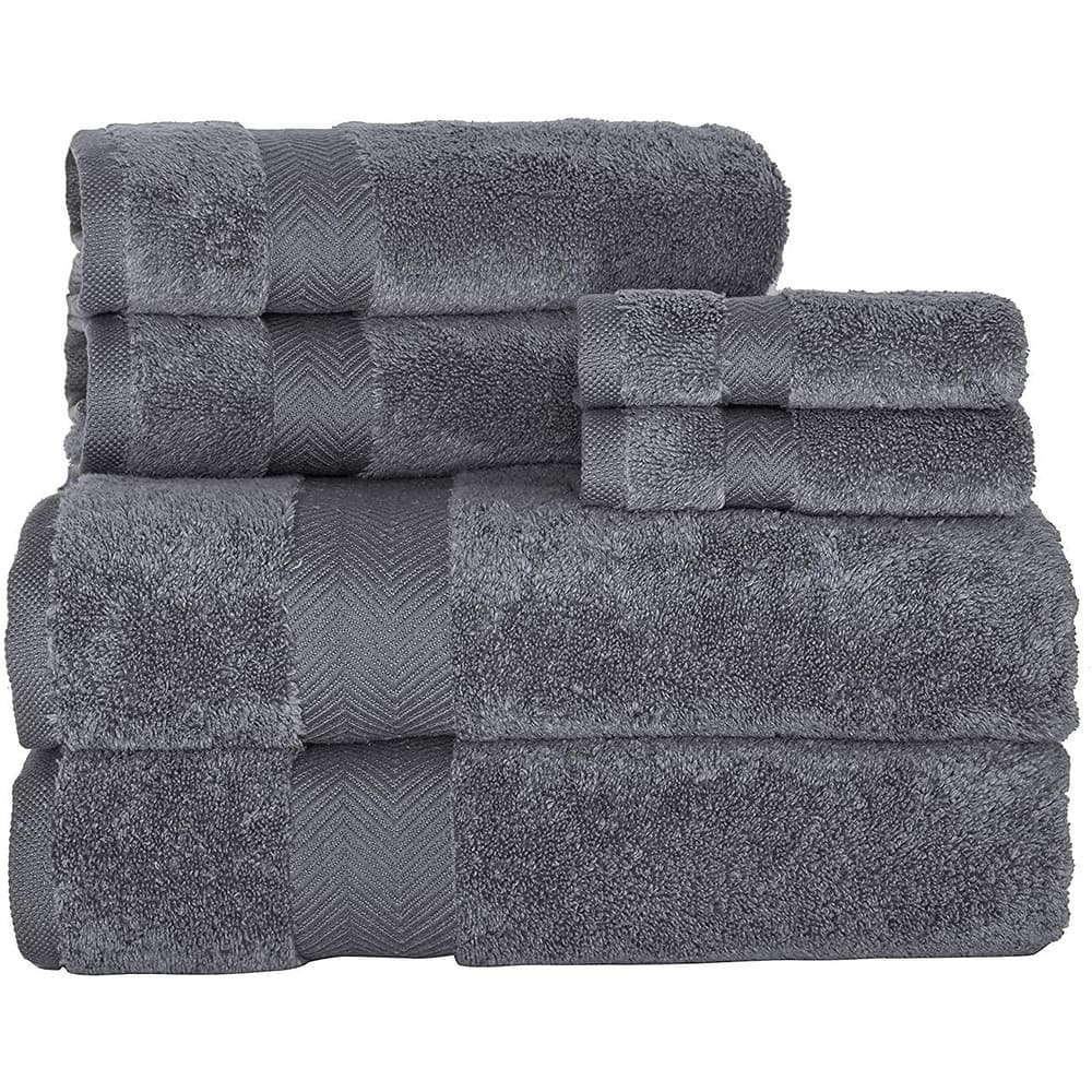 Towels Beyond Becci Turkish Cotton Towel Set & Quick Dry, Ultra Soft, Super Absorbent Bath Towels & Set of 6
