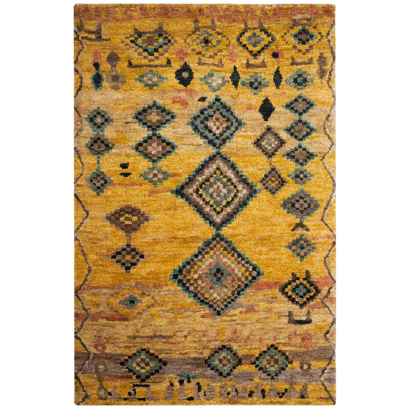 SAFAVIEH Hand-knotted Tangier Amrit Modern Wool Rug