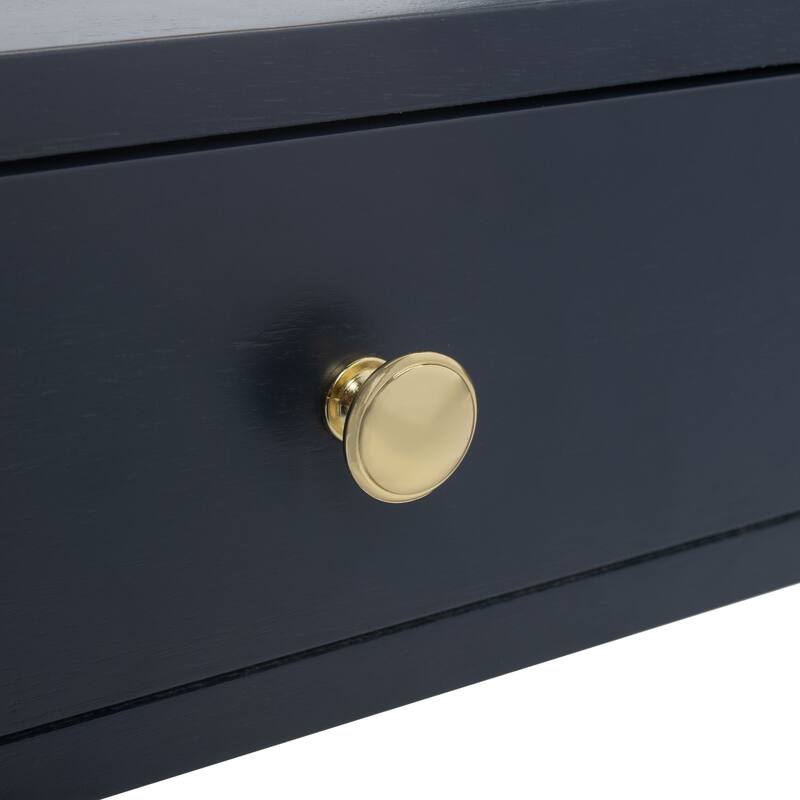 SAFAVIEH Levinson Mid-Century Gold Cap Coffee Table - 48" x 24" x 18"