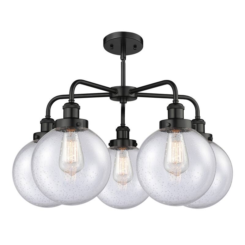 Innovations Lighting Beacon - 5 Light 26" Stem Hung Chandelier