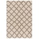 preview thumbnail 70 of 118, SAFAVIEH Dallas Shag Melahat Trellis 1.5-inch Thick Rug 5'1" x 7'6" - Ivory/Beige - Rectangle