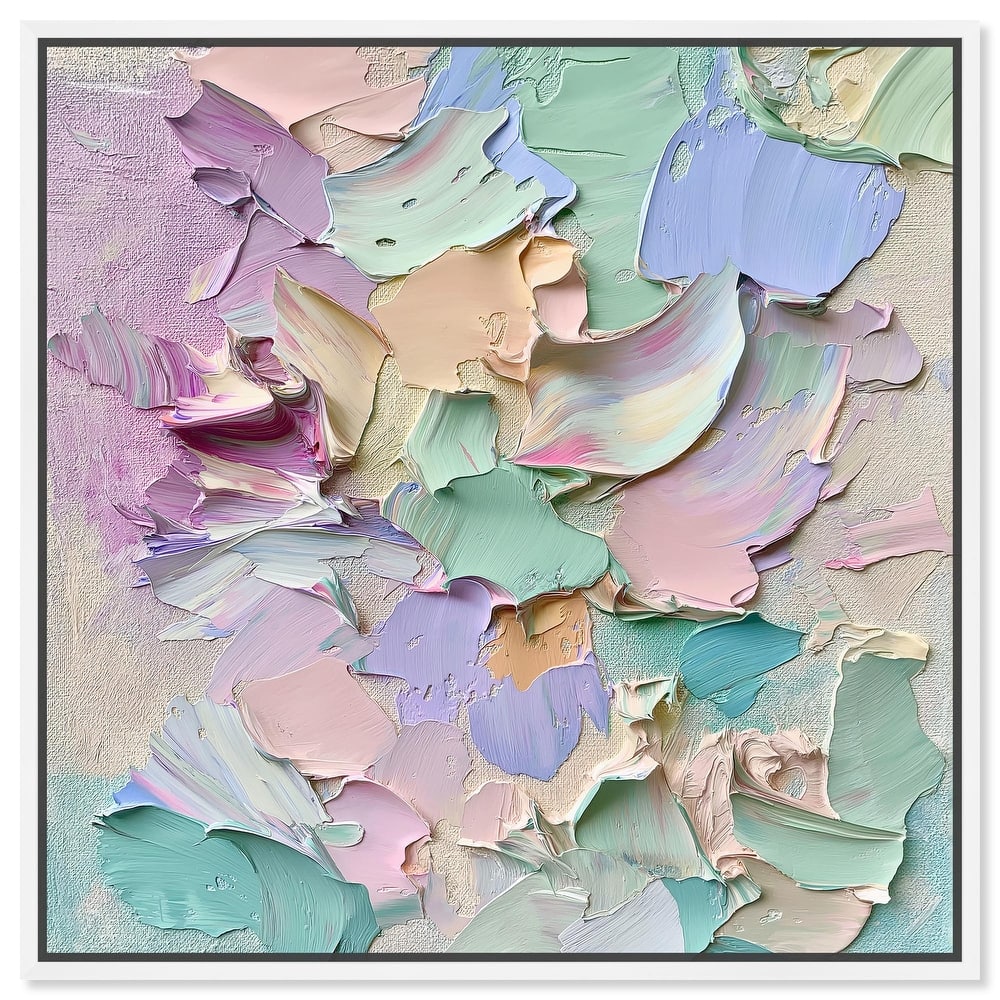 Flowing Mousse II Canvas by Art Remedy