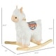 preview thumbnail 2 of 5, Baby Rocking Hors for Children 18-36 Month- White - 24.5" L x 13" W x 23.5" H