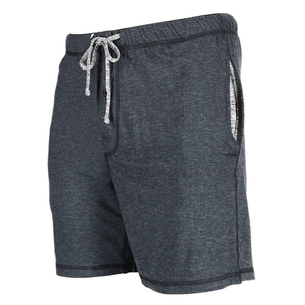 mens knit sleep shorts