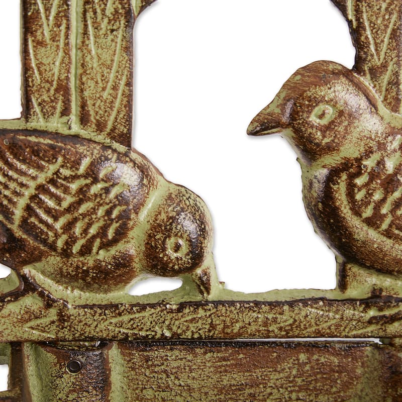 Sunflower Cast Iron Bird Feeder