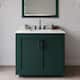 Option Green / Giotto Quartz Top / Matte Black Hardware