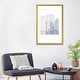 preview thumbnail 9 of 18, iCanvas "Calgary Skyline Poster Pastel" by Paul Rommer