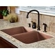 preview thumbnail 1 of 12, Rivera Copper 32" Double Bowl Undermount Kitchen Sink