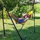 preview thumbnail 18 of 20, Sunnydaze Mayan Outdoor Hammock - Family Size - Handwove