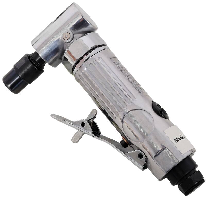 Mini Pneumatic Angle Die Grinder for Grinding Polishing Porting - Silver