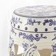 preview thumbnail 76 of 78, Lucky Coins 16" Chinese Ceramic Drum Garden Stool
