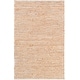 preview thumbnail 13 of 31, Livabliss Franklin Cotton/ Leather Area Rug Rust - 8' x 10'