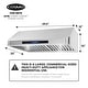 preview thumbnail 11 of 10, Cosmo 30 in. Ducted Under Cabinet Range Hood with 500 CFM, 4 Speeds