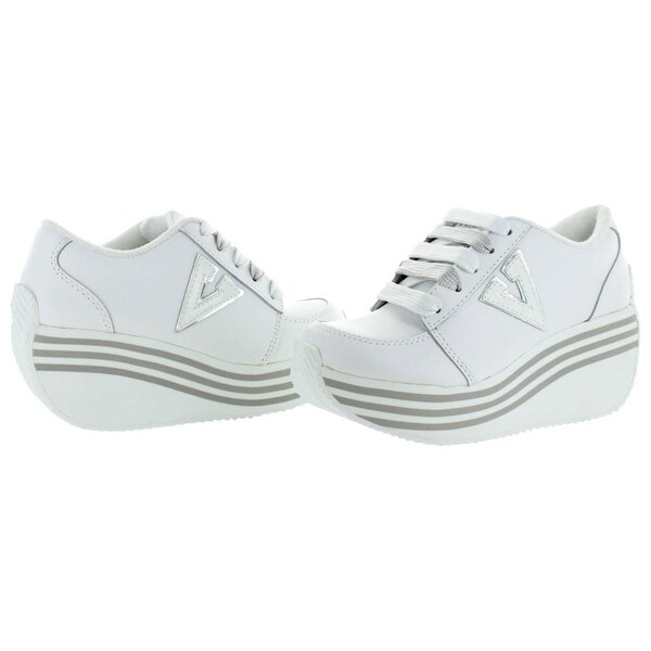 volatile platform wedge sneakers