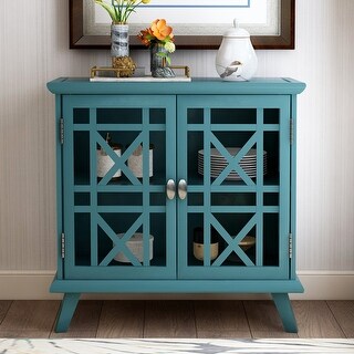 Overstockwood Door Accent Cabinet With Adjustable Shelf Storage Cabinet For Hallway Dining Console Table Blue Dailymail