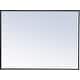 preview thumbnail 9 of 9, Elegant Lighting Eternity 32" x 24" Rectangular Metal Framed Wall
