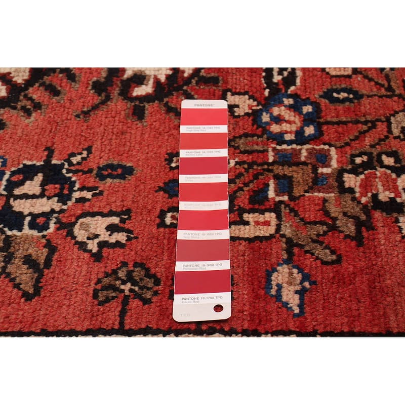 ECARPETGALLERY Hand-knotted Andelz Red Wool Rug - 3'1 x 9'5