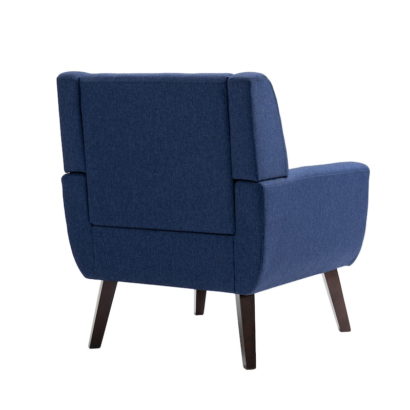 3-Piece Tufted Linen Armchair and Loveseat Set