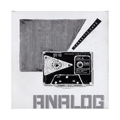 Cassette Tape I (41 x 41) Canvas Art Print