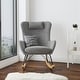 preview thumbnail 1 of 22, Avenue Greene Ernest Rocker Accent Chair with Storage Pockets - N/A