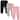 Hudson Baby Toddler Girl Cotton Pants 3pk, Light Pink Black