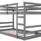 preview thumbnail 10 of 20, Functional And Aesthetic Design Twin Over Twin Bunk Bed with Ladder