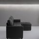 preview thumbnail 52 of 71, Reversible Sectional Sleeper Sofa with Storage Chaise & Pull-Out Bed