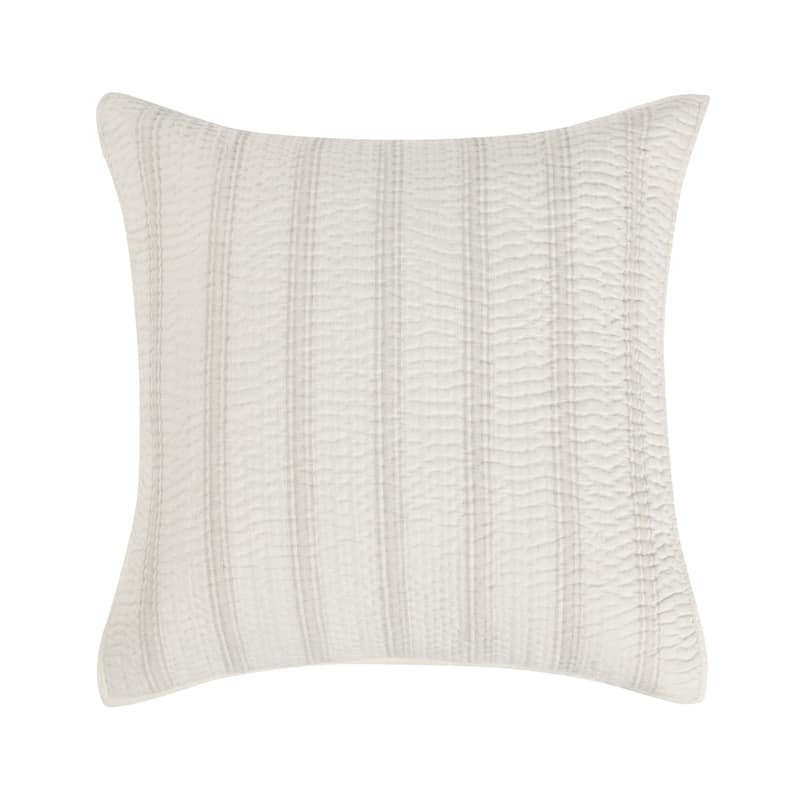 Villa by Classic Home Abraham Cotton Linen Sham - Euro Square