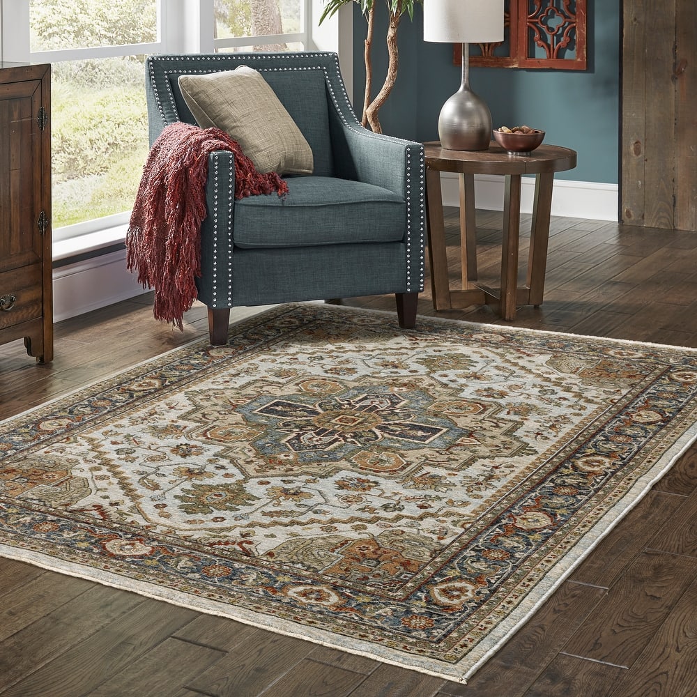 Style Haven Amelie Persian Medallion Indoor Area Rug