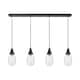 Option Striped Clear / Matte Black