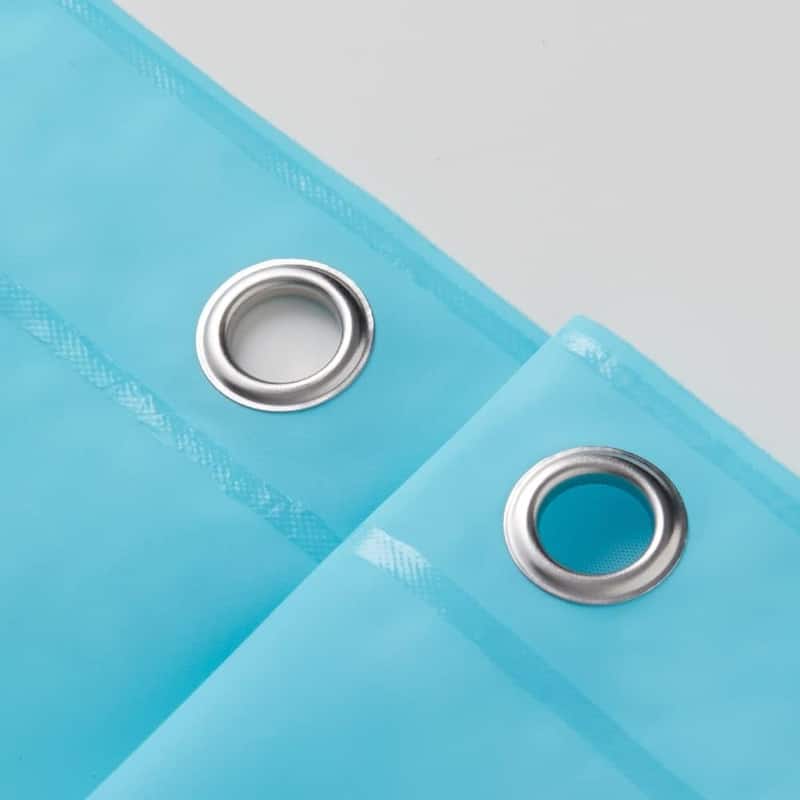 Shower Curtain Light Weight PEVA, Shower Liner 72x72 Inches (Aqua)