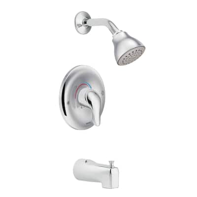 Moen Posi-Temp Pressure Balanced Tub and Shower Trim with 2.5 GPM