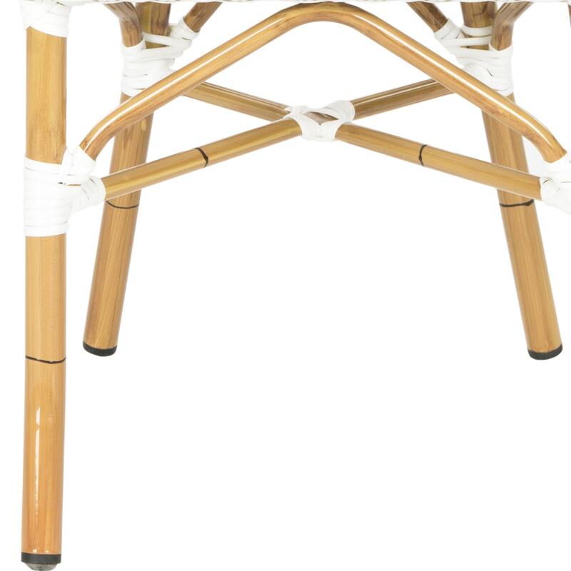 SAFAVIEH Noretta Indoor/ Outdoor Stackable Dining Chair (Set of 2) - 18Wx22Dx35H
