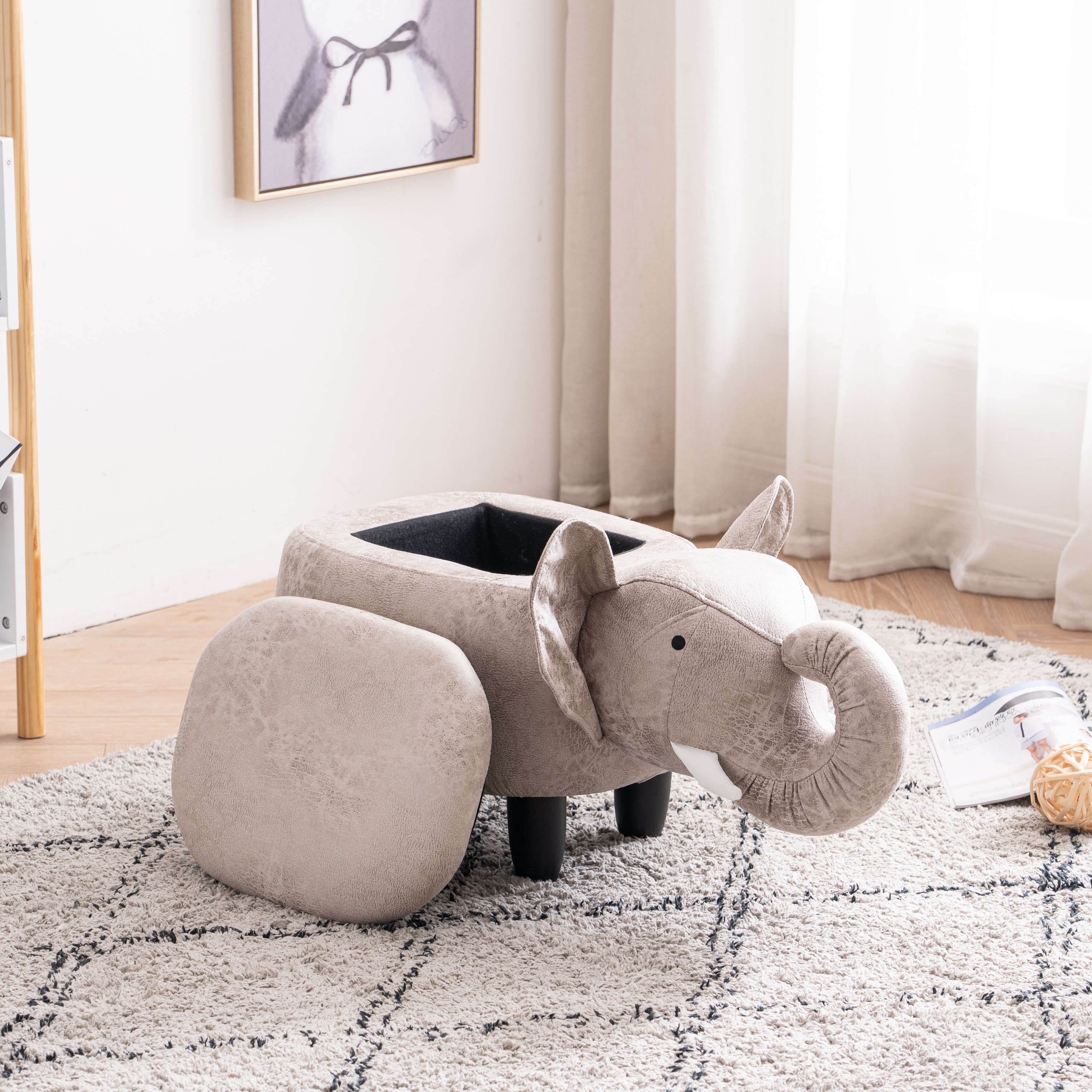 Children's ottoman 2025 storage