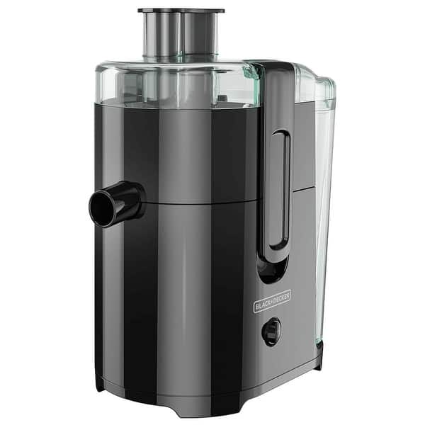 slide 2 of 8, Black & Decker 400-Watt Vegetable and Fruit Juice Extractor