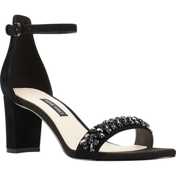 womens black ankle strap sandals