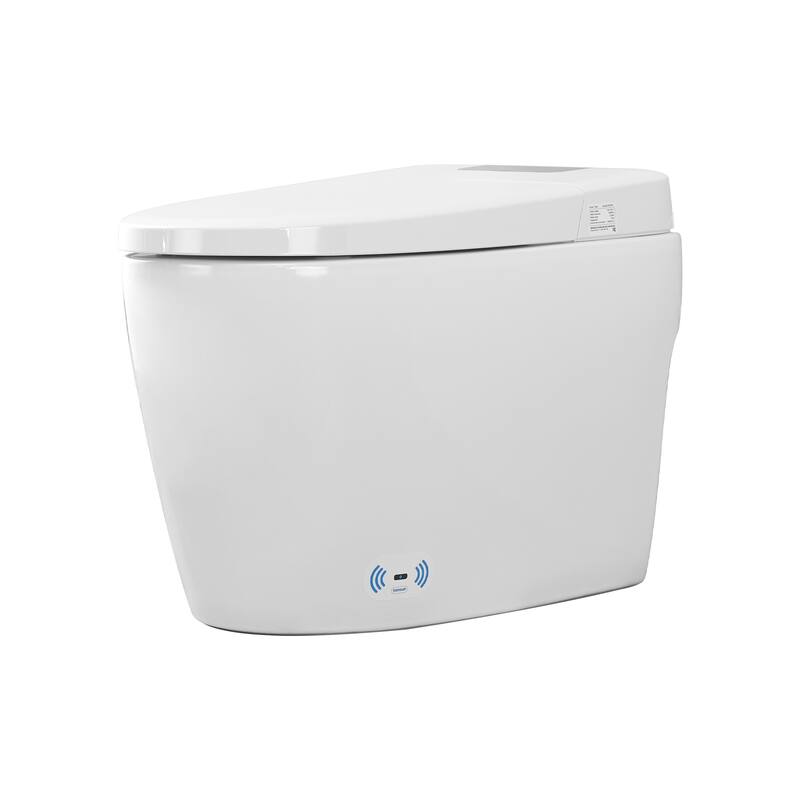 Vanityfair Smart Toilet Bidet with LED Display, Foot Sensor Open Cover