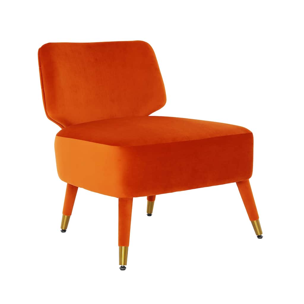 Athena Velvet Accent Chair