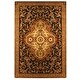 preview thumbnail 58 of 82, SAFAVIEH Handmade Classic Hazelle Traditional Oriental Wool Rug 6' x 9' - Black/Beige - Rectangle